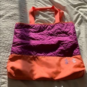 Reversible under armour gym tote